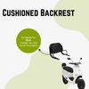 Ola Premium Cushioned Black Metal Backrest For Ola S1/S1 Pro Gen1